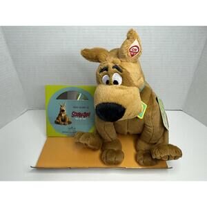 Hallmark Gift Books Scooby-Doo Interactive Story Buddy 2 Plush w/ Read-Along CD